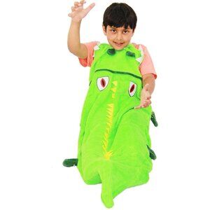 Kids Blanket Crocodile Soft Blankets Sleeping Bag Fancy Dresses One Size